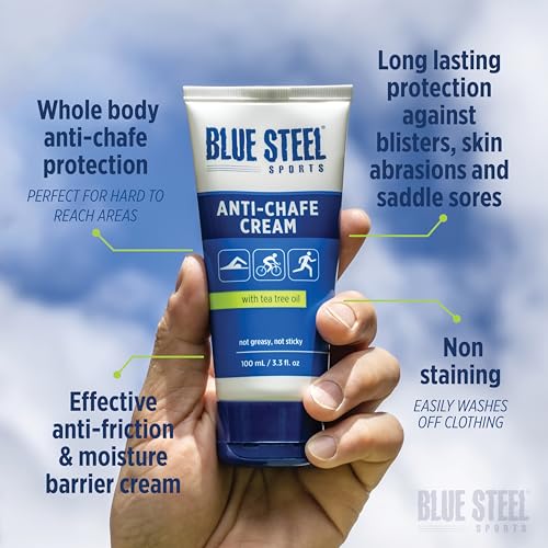 Anti Chafe Cream 100ml – Long-Lasting Protection for Running, Cycling & Sports | Sweat & Water Resistant | Non-Greasy