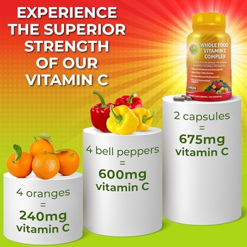 Liposomal Vitamin C Supplement 1500mg with Organic Acerola & Camu Camu