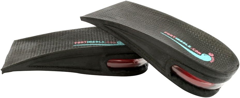Air up Height Increase Shoe Heel Lift Inserts for Men and Women (3 Layers, 2.5" UP)