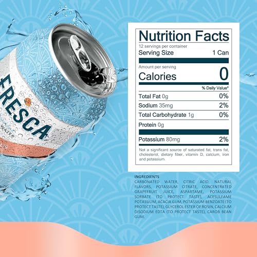Fresca Peach Soda Soft Drink Fridge Pack Cans, 12 fl oz, 12 Pack