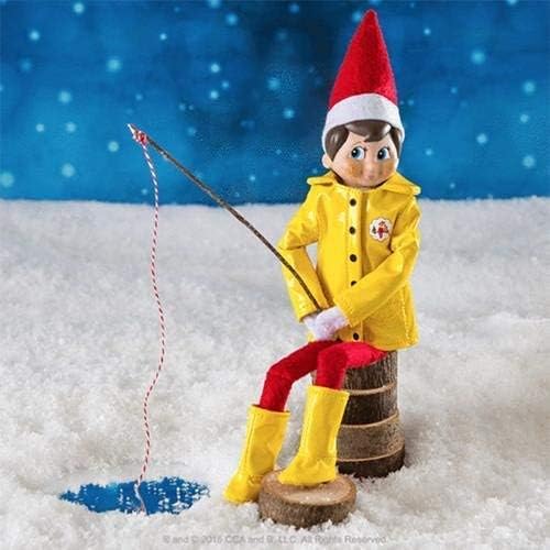 Elf on the Shelf Claus Couture Caroling in the Raincoat