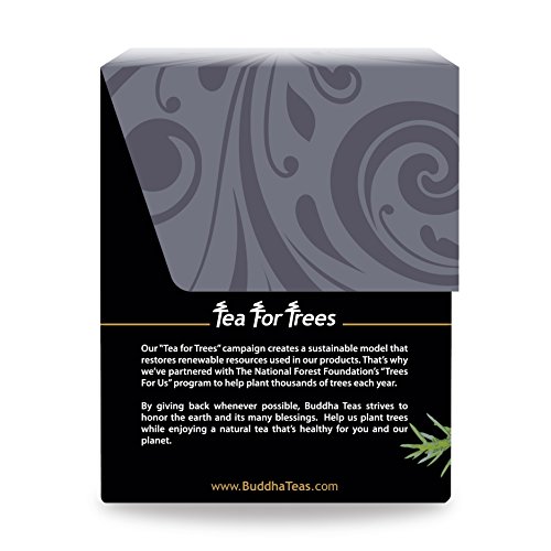 Buddha Teas Organic Hawthorn Berry Tea - OU Kosher, USDA Organic, CCOF, 18 Bleach-Free Tea Bags