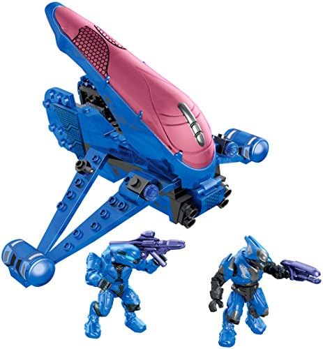 Mega Bloks Halo Blue Series Banshee