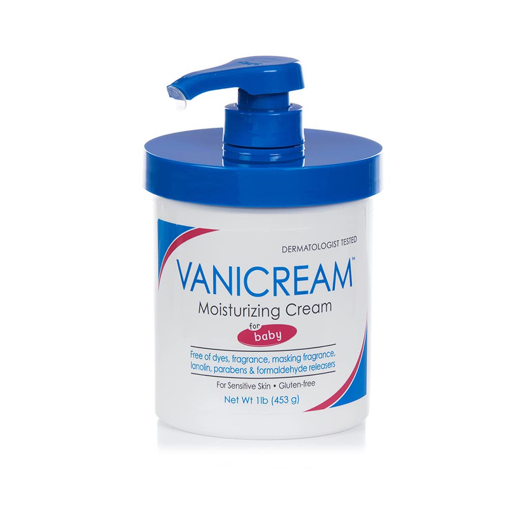 Vanicream Moisturizing Skin Cream for Sensitive Skin 16 oz (Pack of 12)