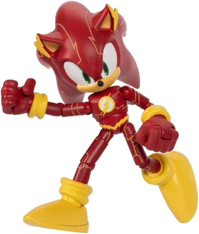 DC x Sonic Power vs Speed Action Figure Multipack, Officially Licensed by Jakks Pacific, Includes 7" Darkseid Classic Action Figure