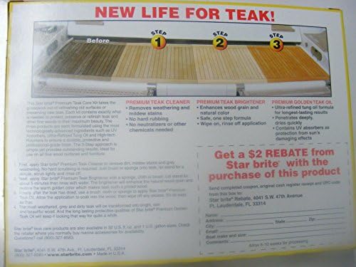 Star Brite Premium Gold Teak Oil Quart