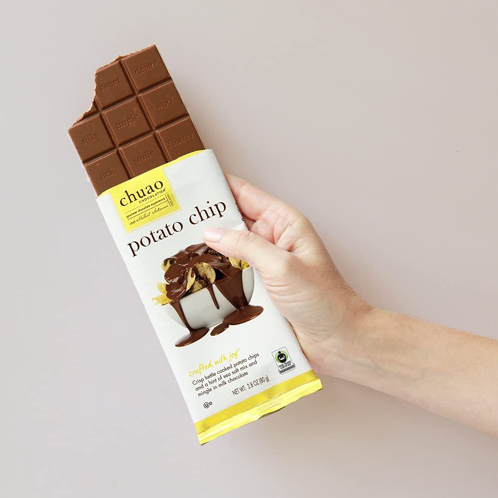 Chuao Chocolatier Ravishing Rocky Road Milk Chocolate Bars | Gourmet Almond Vegan Marshmallows Artisan No Preservatives | 10 Pack (2.8 oz each)