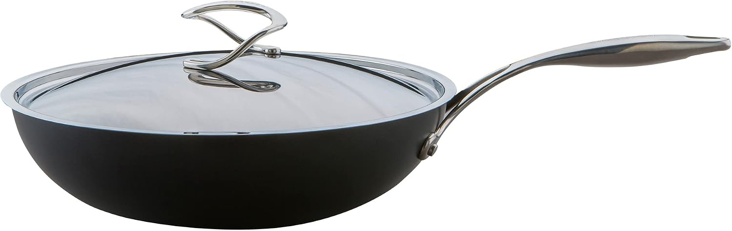 Circulon Style Hard Anodised Sauteuse, 24cm/2.8L