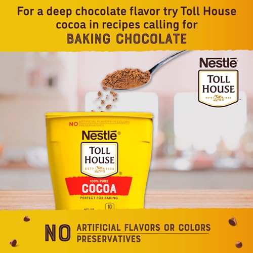 Nestle Toll House 100% Pure Cocoa for Baking 8 oz