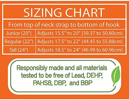 Pro Tec A310P 22-Inch Regular Padded Saxophone Neck Strap with Swivel Snap Black