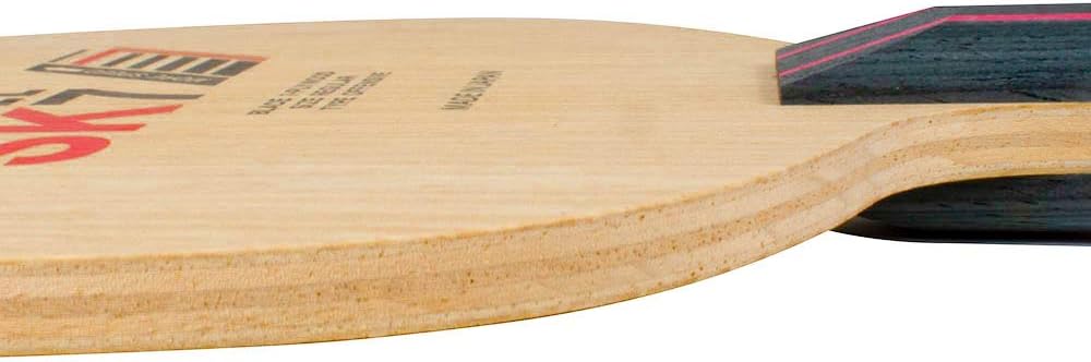 Butterfly Korbel SK7 Table Tennis Blade - 7-ply All-Wood Blade - Professional Butterfly Table Tennis Blade - Available in AN, FL, and ST Shakehand Handle Styles - Made in Japan