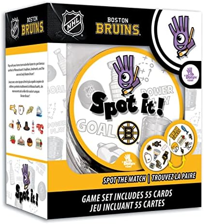 Masterpieces NHL Unisex-Teen Spot It! Card Game