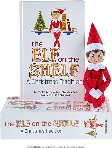 Elf on the Shelf: A Christmas Tradition (Blue-Eyed Girl Scout Elf)