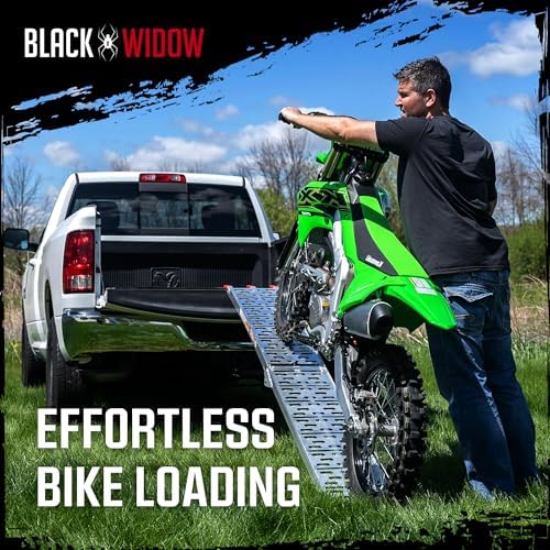 Black Widow 7' 5" ATV Loading Ramps 1,500 lb Cap