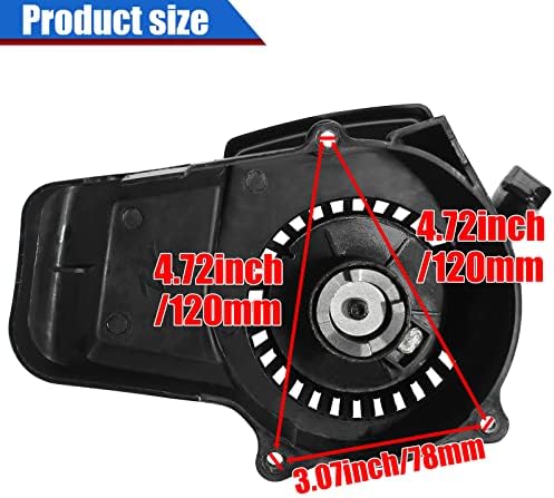 Pull Start Starter for 47cc 49cc Mini Quad ATV Scooter Pocket Bicycle Rocket Bike 2-stroke Engines