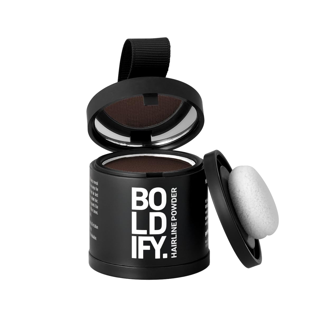 Boldify Hairline Powder, Root Touch Up Hair Color Dark Brown 4g