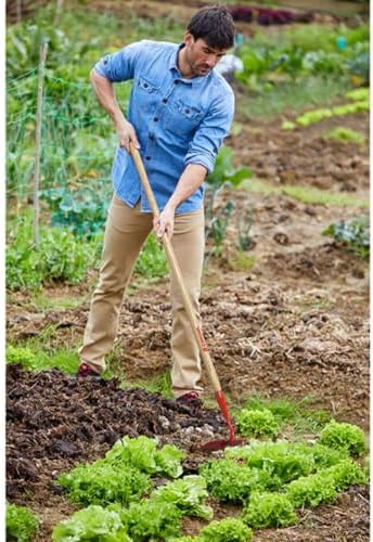 Corona Tools Garden Hoe 6 Inch Blade 54 Inch Wood Handle