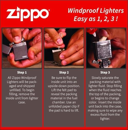 Zippo Armor Sterling Silver Windproof Lighter, High Polished Finish #26
