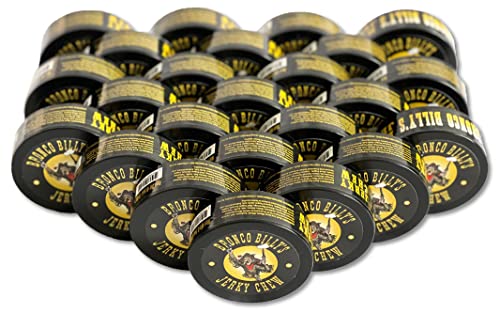 Bronco Billy's Beef Jerky Premium Shredded Beef Jerky Chew, 24 Count