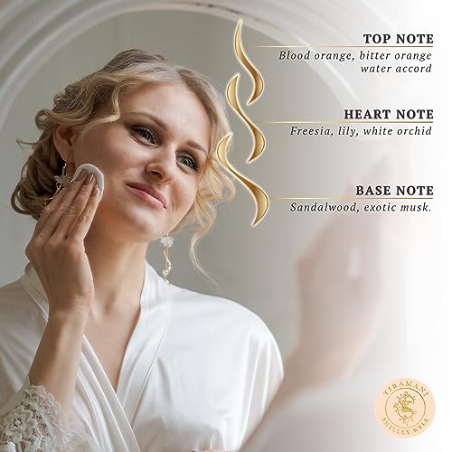 Talc-Free Body Powder for Women for Daily Use and After Bath - Ballerine 365 g (Puff not Included)