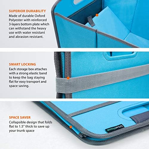 urbanhouse Foldable Compact Storage Box and Caddy for Craft, School, Office