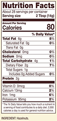 Bob's Red Mill Hazelnut Flour/Meal Natural, 14oz (Pack of 4) - Non GMO, Gluten Free, Vegan, Paleo Friendly, Keto Friendly, Kosher
