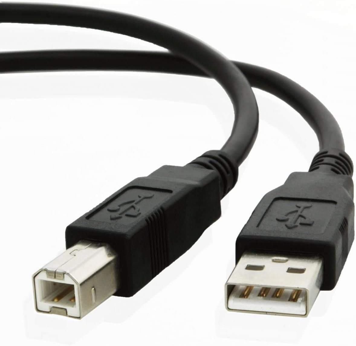 USB2.0 10FT Data Transfer Host Cable Cord For USB Cable For Akai MPK25 MPK49 MPK61 MPK88 Professional MIDI Keyboard PC Cord (Original Version)