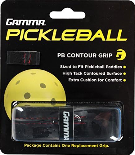 Gamma Pickleball Contour Grip – Enhanced Padding for Comfort & Control, Moisture-Wicking, Non-Slip Replacement Grip for Pickleball Paddles