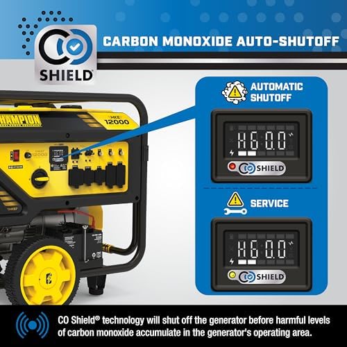 Champion Power Equipment 15,000-Watt MKE Series Portable Generator with Electric Start and Free 3-Year Warranty