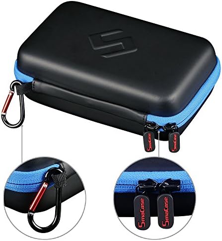 Smatree Carrying Case for Nintendo 3DS XL/2DS XL | Hard Protective Shell Travel Case for Nintendo New 3DS - Super NES Edition-Black/Red