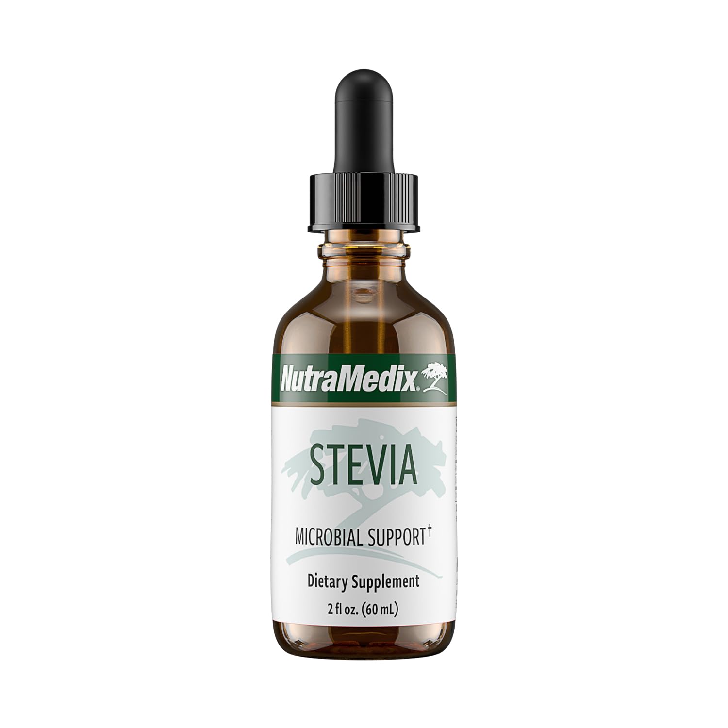 NutraMedix Stevia - Bioavailable Liquid Stevia Leaf Extract Drops for Microbial Support - Sugar Alternative with Microbial Support Properties - Low-Carb, No Added Sugar (1 oz / 30 ml)