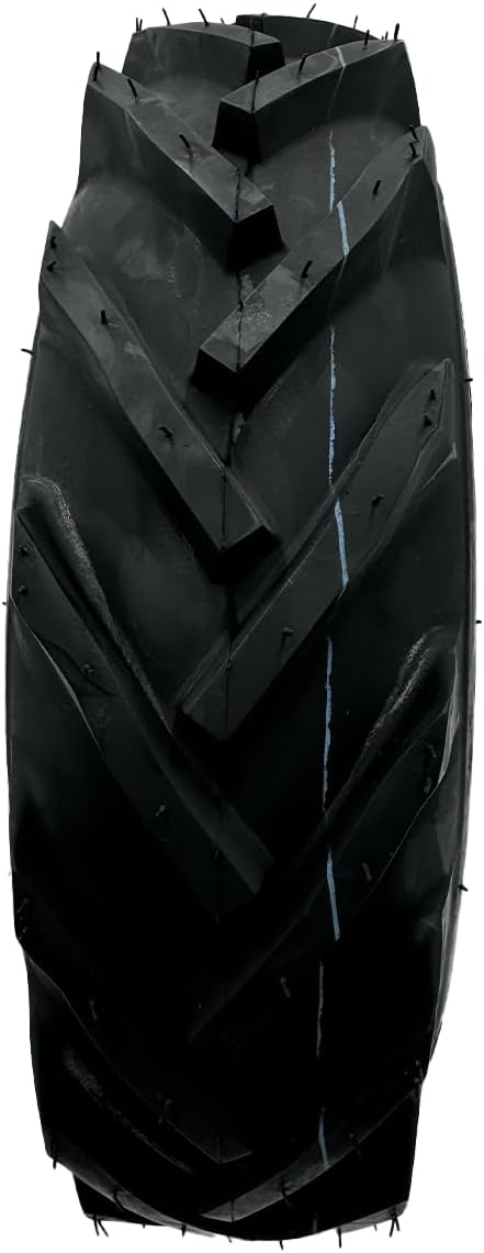 MAYITOP 4.80x4.00-8 Tractor Tread Tire & Rim with 3/4 Inch Hub - Compatible with Cub Cadet & Troy-Bilt Tillers