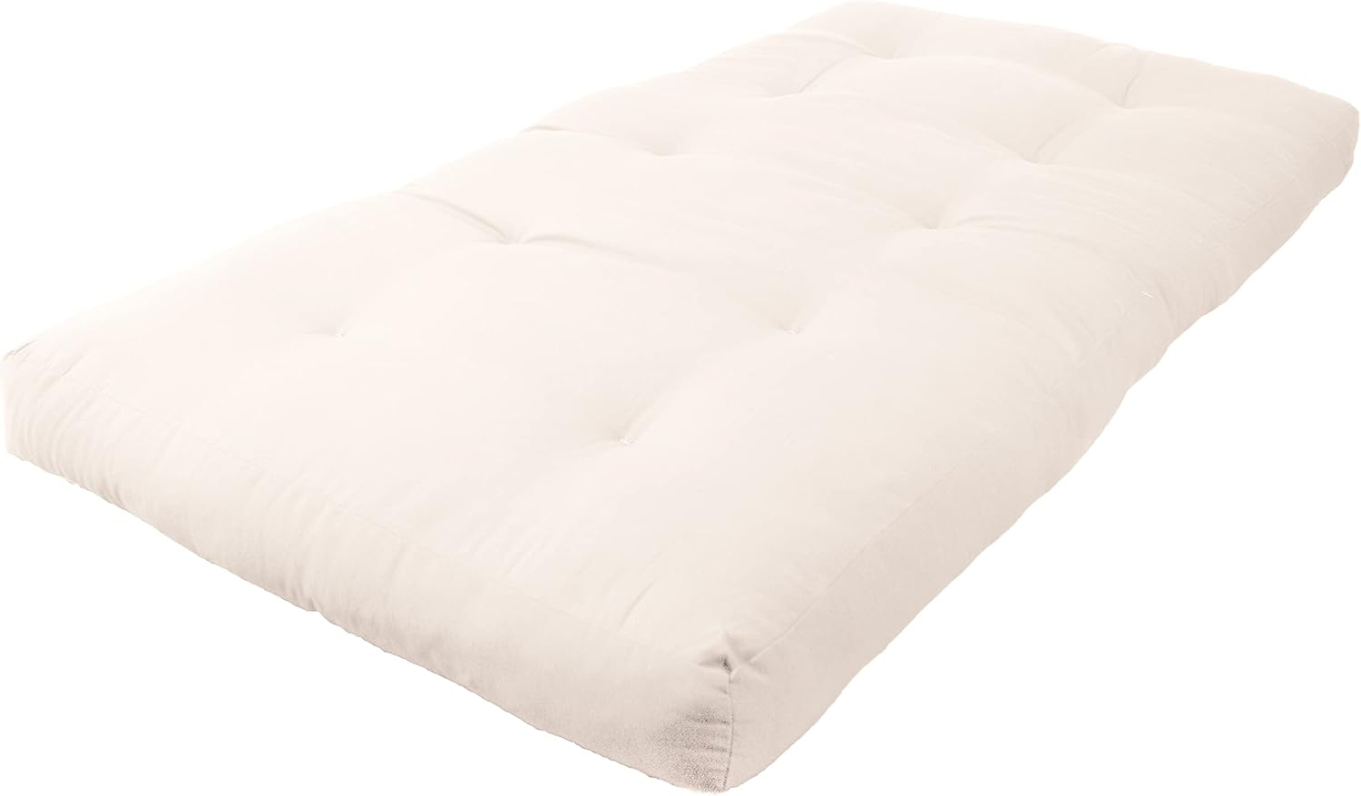 Blazing Needles Renewal 6" Twill Futon Mattress, Queen, Sage