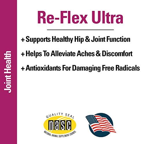Re-Flex Ultra Extra-Strength Joint Support Dog Supplement – Includes MSM, Creatine, Glucosamine