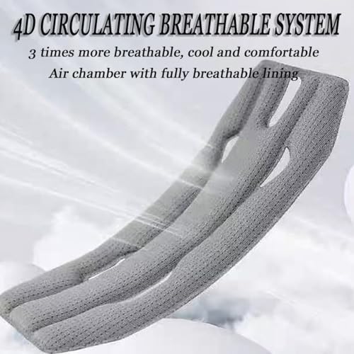 Motorcycle Helmet Liner for HJC CS-R3 II 2022 2023 2024 2025, Breathable Helmet Replacement Foam Padding Kits Set, Comfort Helmet Lining Protective Cushion Mat, Washable,B Grey