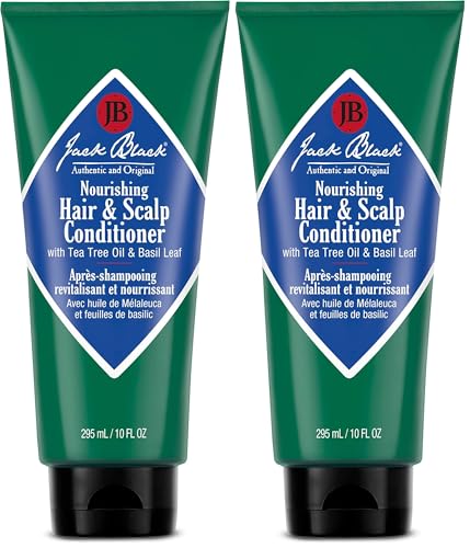 Jack Black Nourishing Hair & Scalp Conditioner - Hair Conditioner for Men, Mens Haircare Products