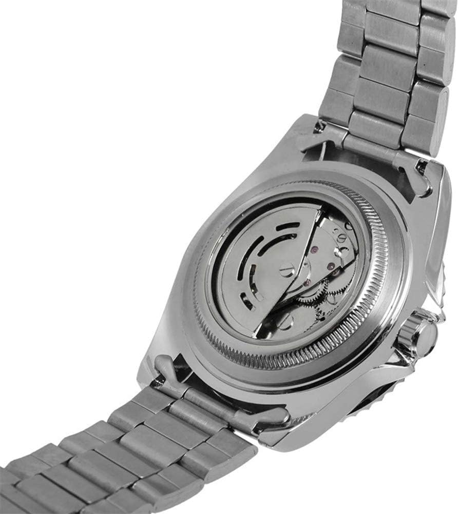 MASTOP Mens Automatic Mechanical Watches Stainless Steel Waterproof Luxury Watch for Men Reloj Automático para Hombre