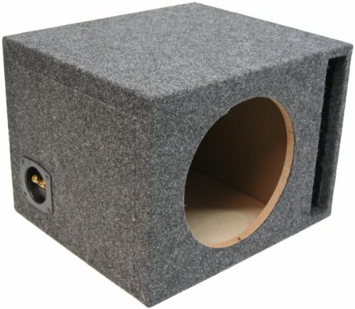 American Sound Connection Car Audio Single 15" Vented Subwoofer Stereo Sub Box Ported Enclosure 5/8" MDF