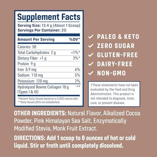NativePath Collagen Peptides, Wild Berry, Grass-Fed, 20 Servings