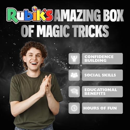 Marvin's Magic - Rubik's Amazing Box of Magic Illusions - Magic Set for Kids, Rubik's Set - Tricks for Children