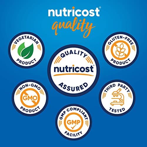Nutricost Grass-Fed Whey Protein Concentrate (Unflavored) 2LBS | Undenatured, GMO-Free, Gluten Free, Natural Flavors