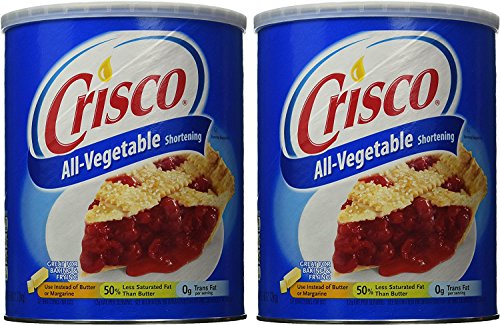 Crisco All Vegetable Shortening, 48 Ounce (Pack of 4)