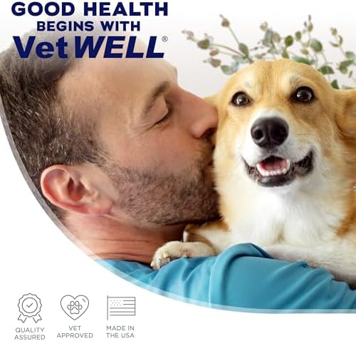 VetWELL EarWELL Dog Ear Wipes - Otic Cleaning Wipes - 100ct | Cleans and Helps Reduce Wax and Buildup in Ear Canals - Deodorizes and Freshens