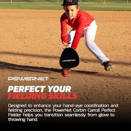 PowerNet Perfect Fielder, Soft Hands Softball & Baseball Training Equipment
