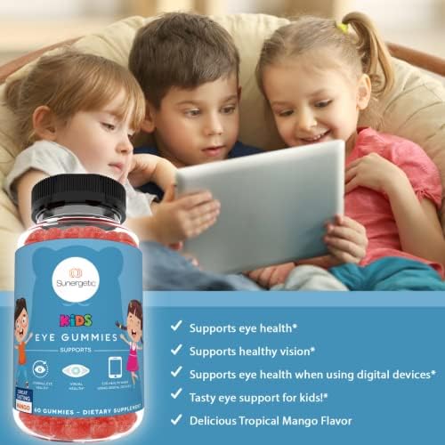 Premium Eye Support Gummies–Lutein Gummies with Zeaxanthin Supports Overall Eye Health