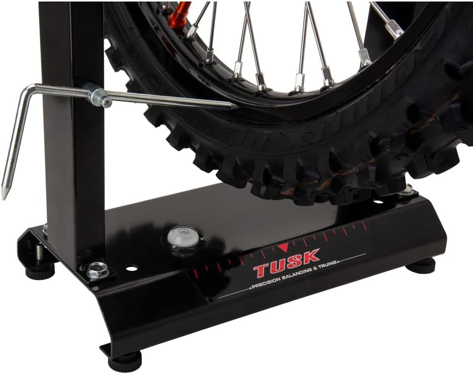 Tusk Motorcycle Wheel Balancing and Truing Stand