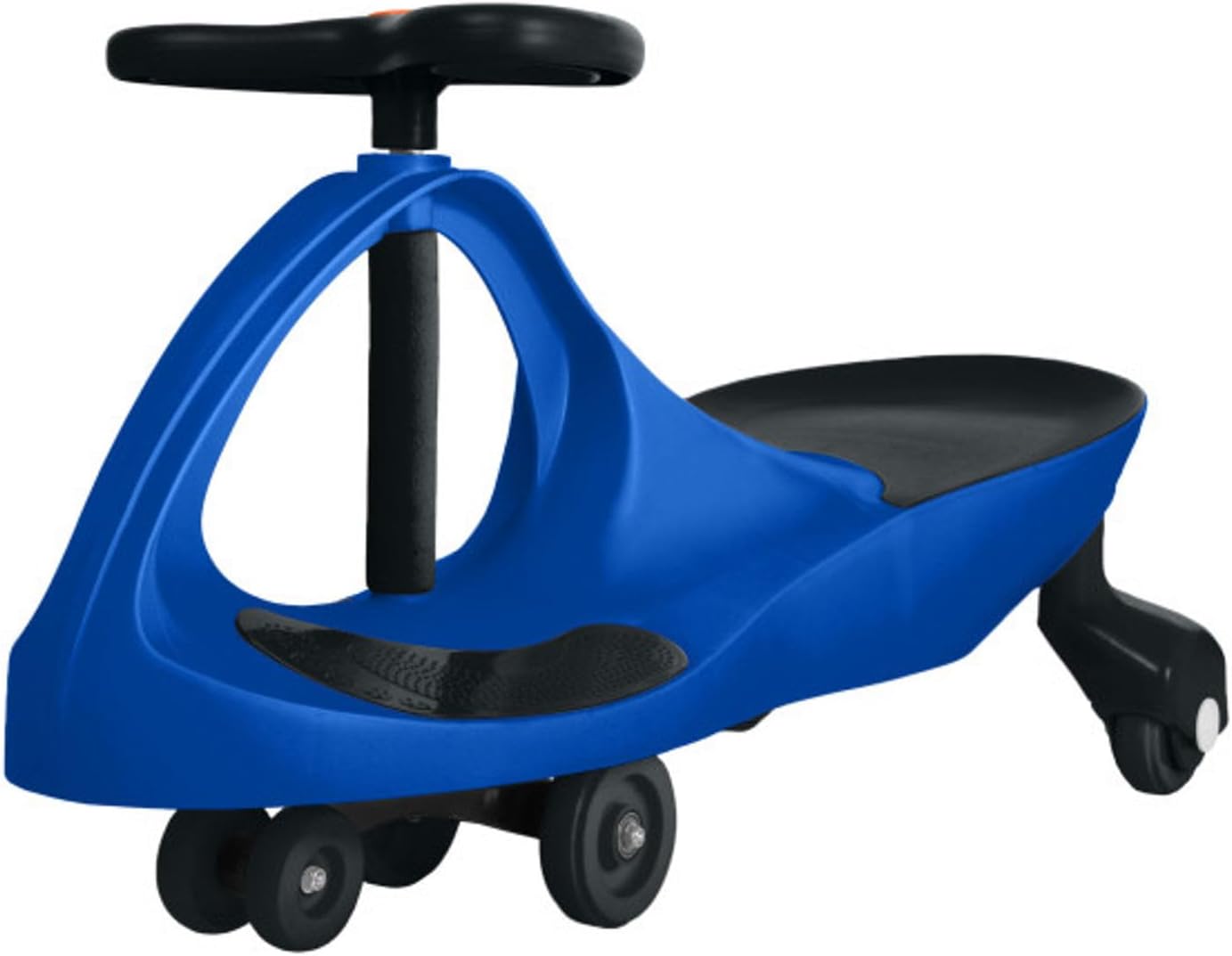 Wiggle Car Ride On Toy - No Batteries, Gears or Pedals - Twist, Swivel, Go - Outdoor Ride Ons for Kids 3 Years and Up by Lil' Rider (Hot Pink and Black)