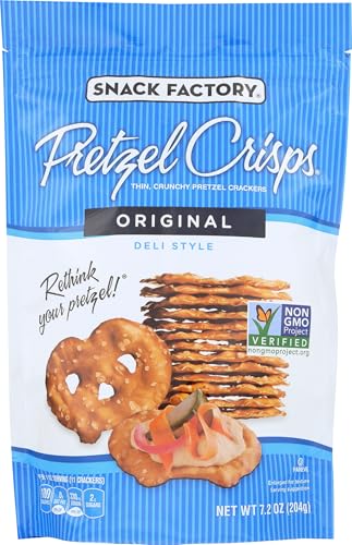 Snack Factory Original Pretzel Crisps, 7.2 oz