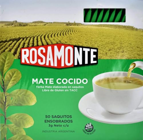 Rosamonte Yerba Mate Tea Bags Original (50 Tea bags)