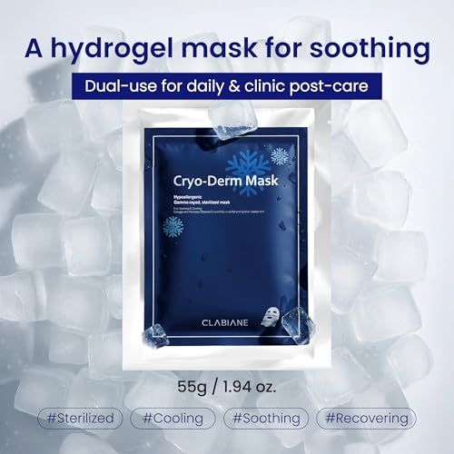Cryo-Derm Mask, Gamma-ray satilization, No preservatives, Post-care after laser treatment, Hypoallergenic